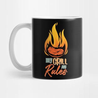 My Grill My Rules Mug